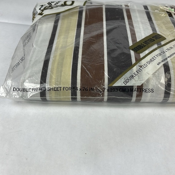 Vintage Never Opened PEQUOT Target Double Fitted Sheet - Picture 6 of 11